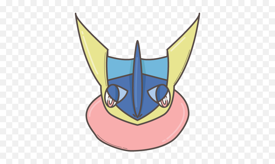 Smash Brothers - Greninja Face Png Emoji,Greninja Emoticon