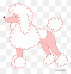 Free Dog Clip Art Dog House And Puppy Clip Art - Dot Emoji,Poodle Emoji