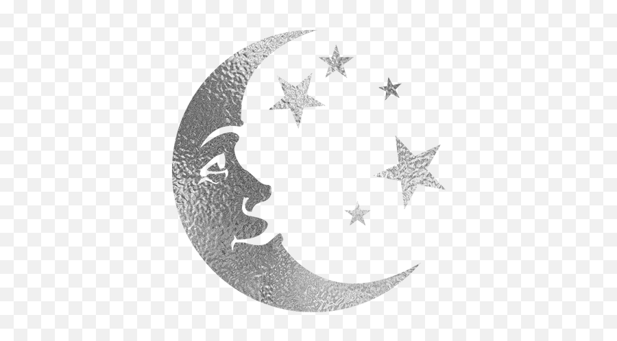 Sun And Moon Black And White Png Images - Moon Stencil Emoji,Moon And Stars Black And White Emoji