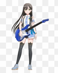 Bang Dream Poppin Party Characters - Tv Tropes Poppin Party Tae Cosplay Emoji,Sweet Emotion Bass Guitar