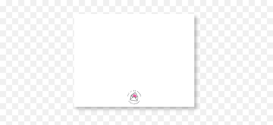 Thank You Note Cards Simple - Put It On Paper Stationery Emoji,X Print Paper Emoji