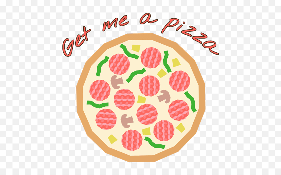 Get Me A Pizza Gifs - Whole Pizza Clipart Gif Emoji,Black And White Cartoon Emoji Eating Pizza