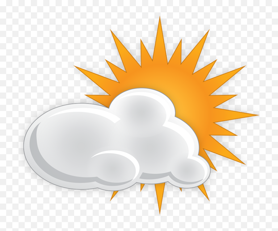 Clouds Image - Outline Of Sun Vector Emoji,Egge Emoticon