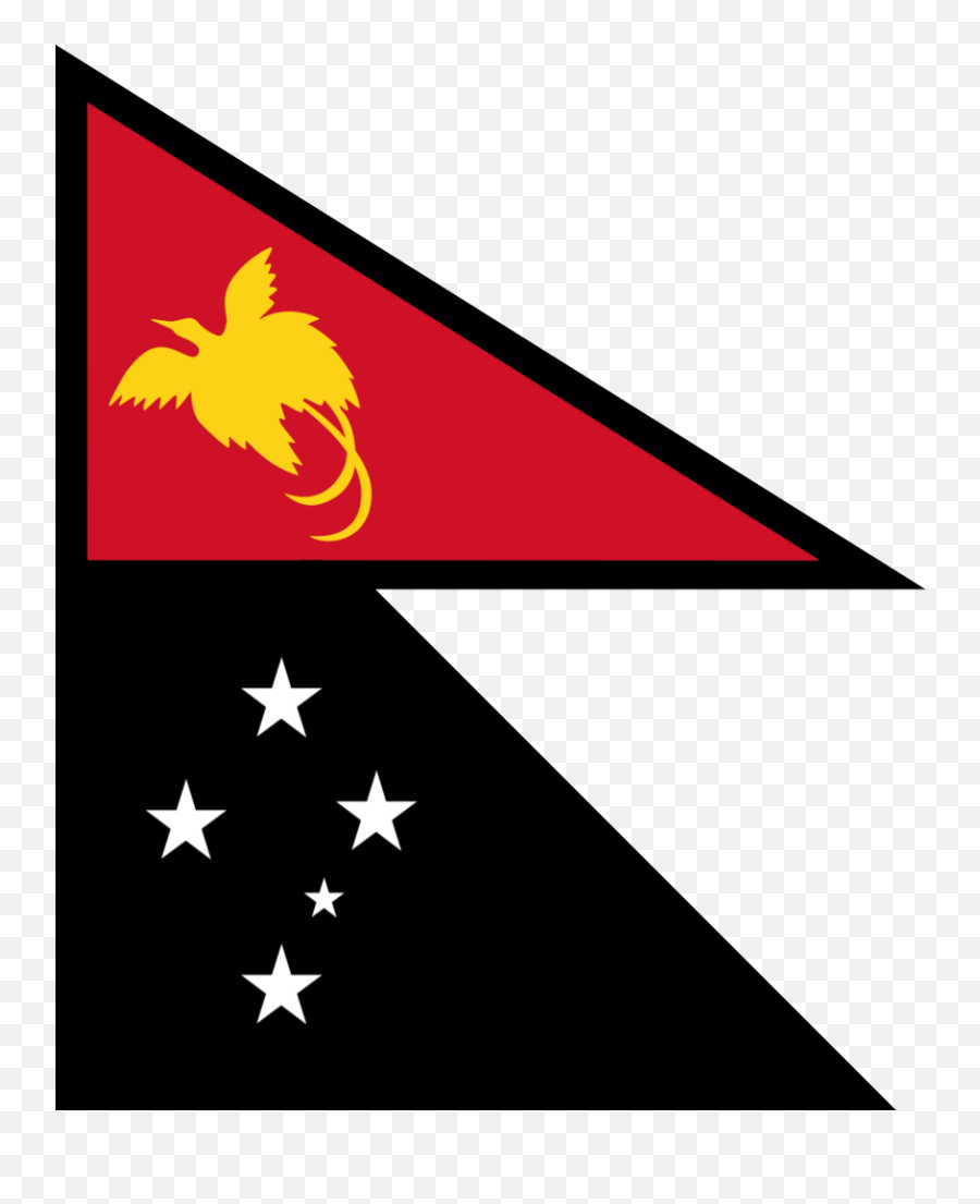 Papua New Guinea Flag Papua New Guinea National Flag - Papua New Guinea Roundel Emoji,Coombian Flag Emoji