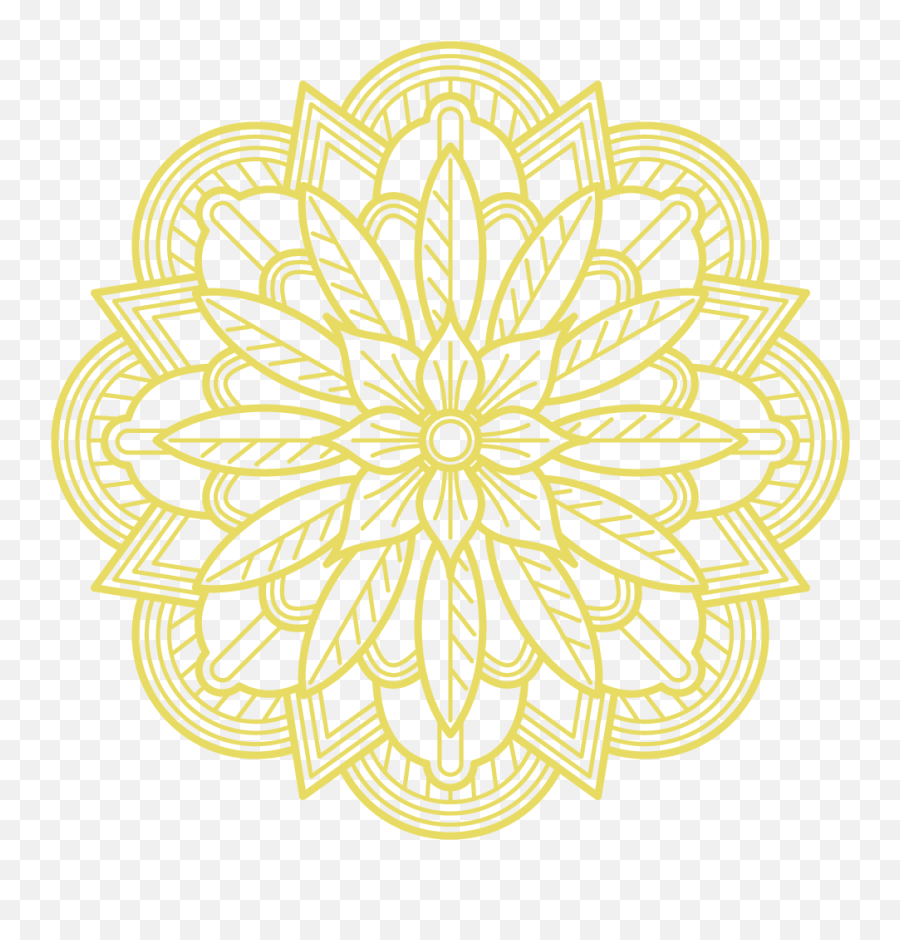 About The Chakra Kids - White Flower Mandala Emoji,Mandala Expressive Arts Wise Mind Emotion