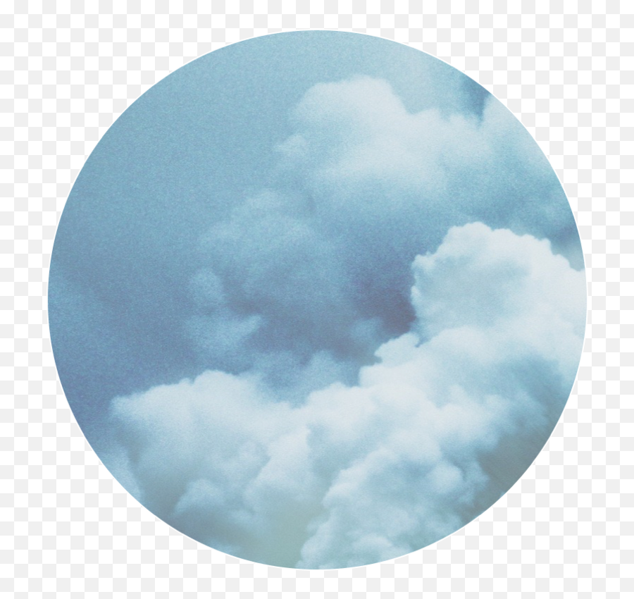 Clouds Sky Blue Sticker - Blue Aesthetic Transparent Background Emoji,Cloud Candy Emoji