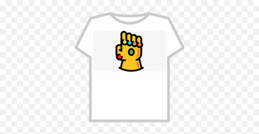 Roblox Infinity Gauntlet Shirt - Thanos Gauntlet Clipart Png Emoji,Infinity Stone Emojis