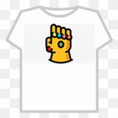 Roblox Infinity Gauntlet Shirt - Thanos Gauntlet Clipart Png Emoji,Infinity Stone Emojis