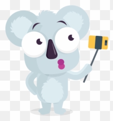 Selfie Stickers - Happy Emoji,What's With The Animal Emoticon Selfies