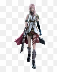 Final Fantasy Girl Characters Png Image - Lightning Final Fantasy Emoji,Ff Lightning Emoji