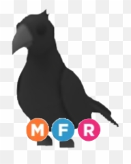 The Most Edited - Adopt Me Mega Neon Crow Emoji,Cr Ow Emoticon
