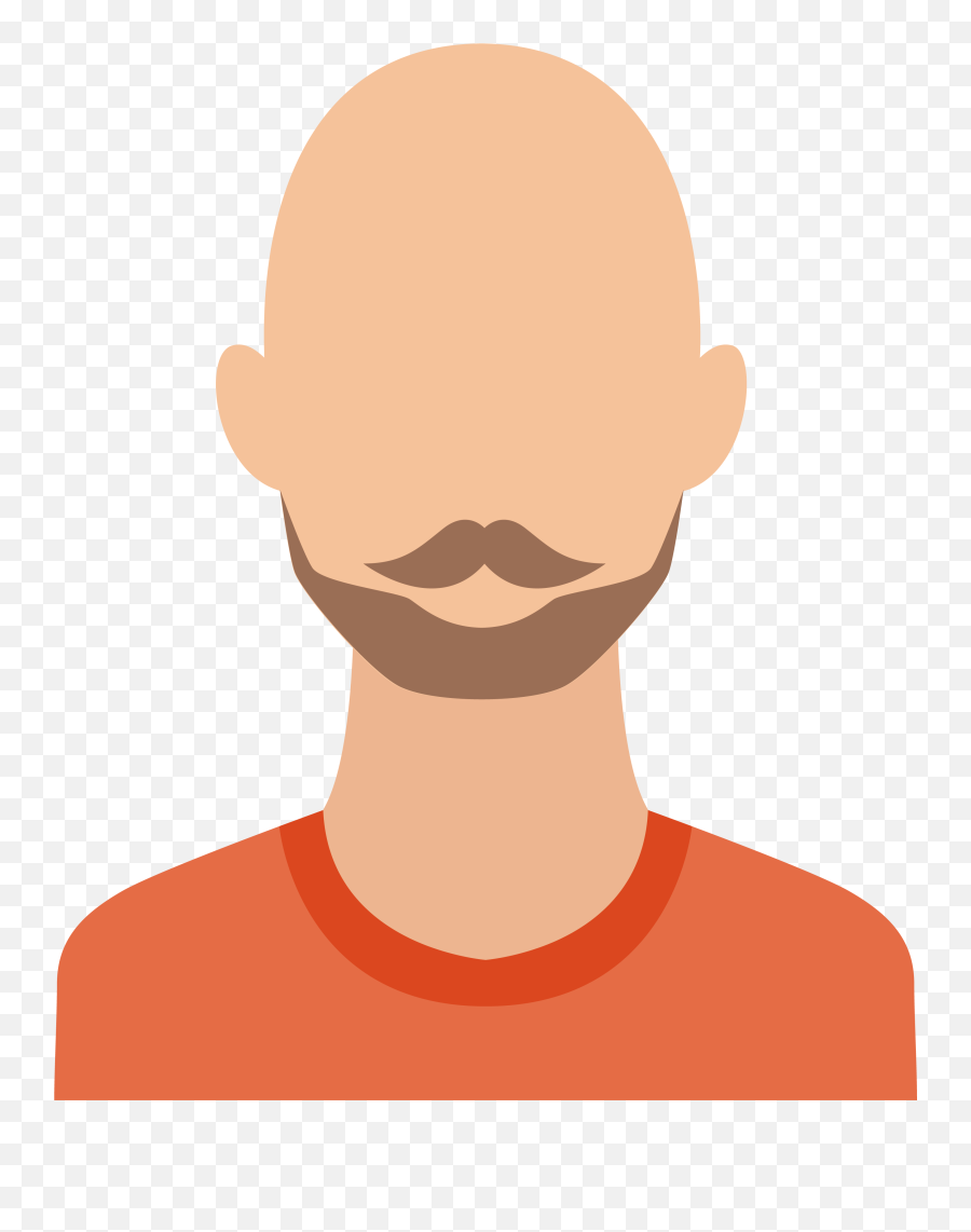 Angry Bald Man - Bald Head Clipart Transparent Backgriund Emoji,Axe Rage Emoticon