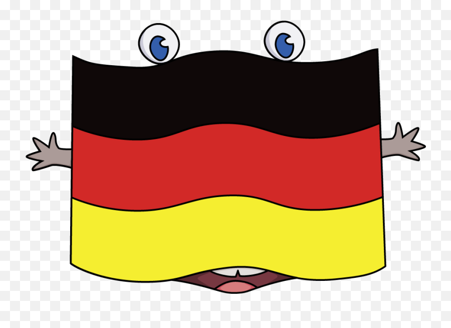 German Flag Png - Language Emoji,German Map Emoji