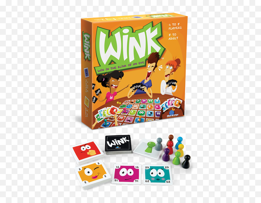 Orange Games - Wink Board Game Emoji,Board Game Guess Emotion