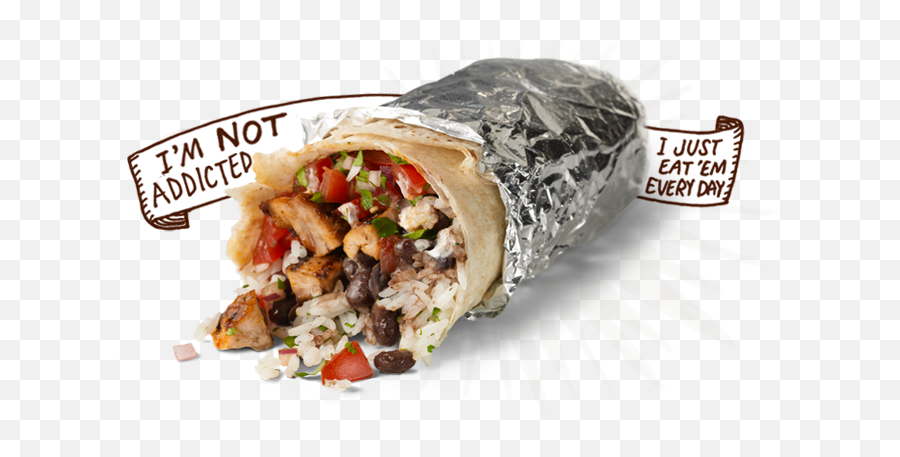 Burrito Clipart Burrito Chipotle Burrito Burrito Chipotle - Chipotle Menu Emoji,Burrito Emoji