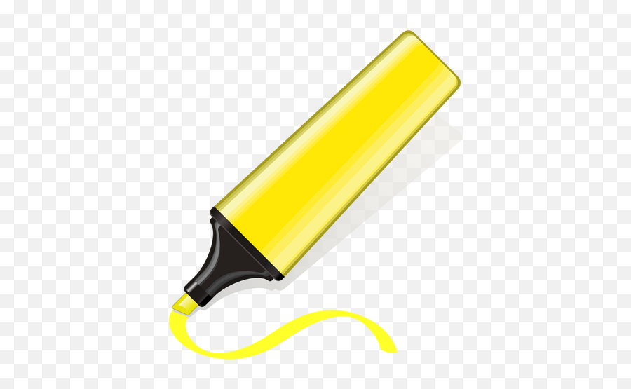 Yellow Text Marker 3d Icon Transparent Png U0026 Svg Vector Emoji,Yellow Writing Hand Emoji