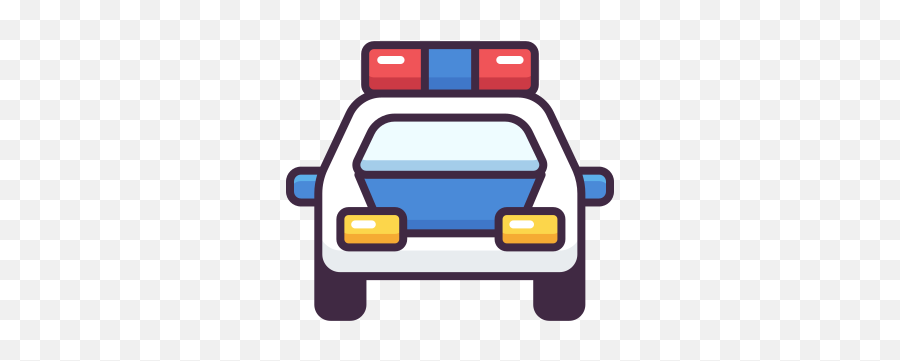 Police Car - Free Transportation Icons Emoji,Police Siren Emoji