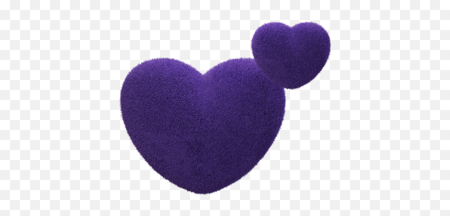 Premium Heart 3d Illustration Download In Png Obj Or Blend Emoji,Lavender Purple Emojis