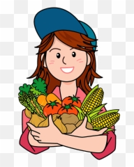 Farmer Clipart Transparent Background 10 - Clipart World Emoji,Emojis Woman Farmer