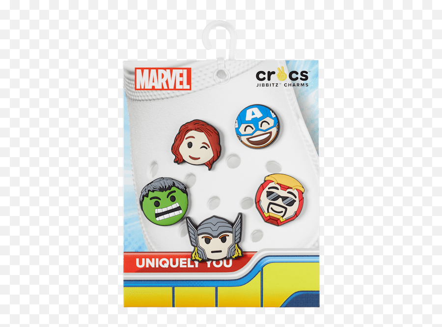 Avengers Emojis 5 Pack Jibbitz Charms - Crocs,How To Add Emojis To Thunderbird