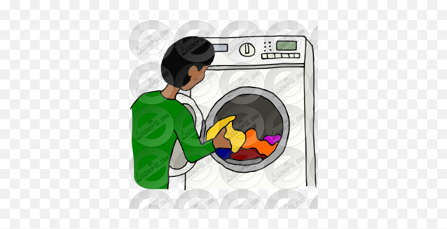 Load Dryer Picture For Classroom Therapy Use - Great Load Emoji,Loading Emoji]