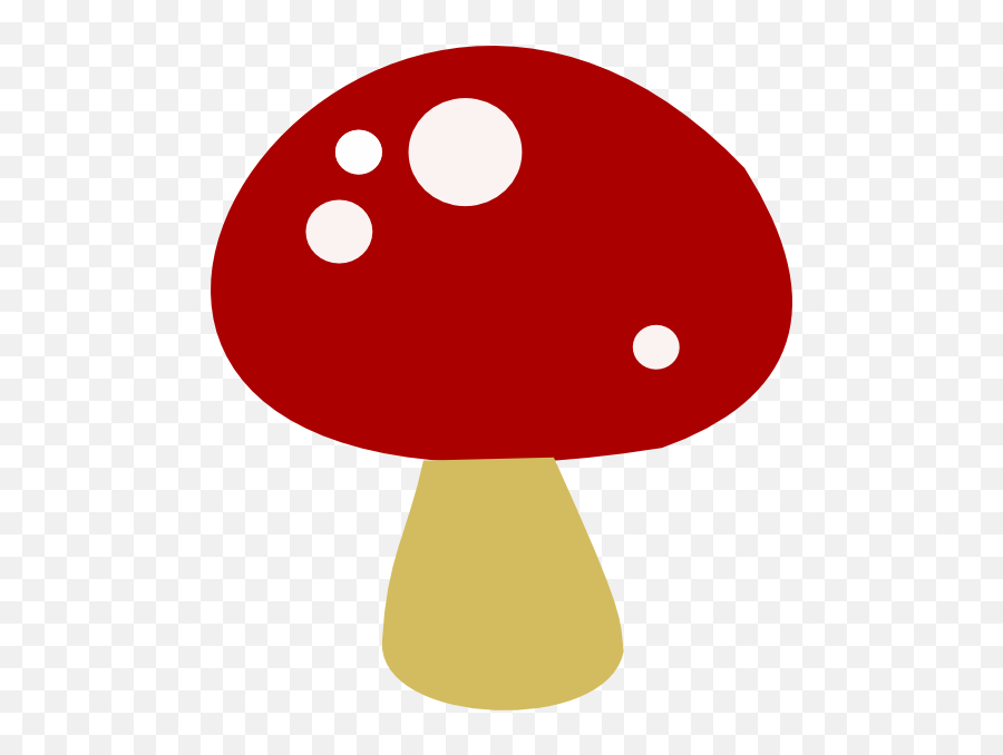 Mushrooms Clipart Vector Mushrooms Vector Transparent Free - Red Cute Mushroom Png Emoji,Mushroom Emoji
