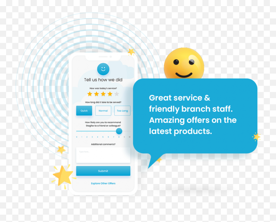 Stagfox Best Proximity Marketing App And Retail App Features - Happy Emoji,Handshake Emoticon