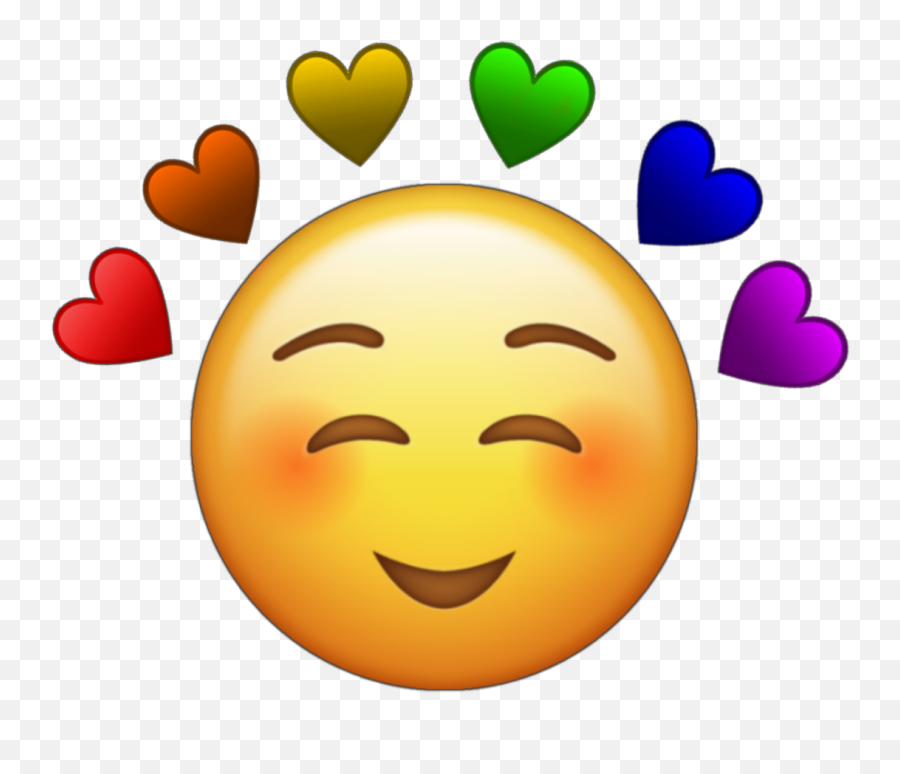 Emoji Emojis Emojisticker Sticker By Melizabethhf - Stickers Caritas De Emojis,Corazon Emoji