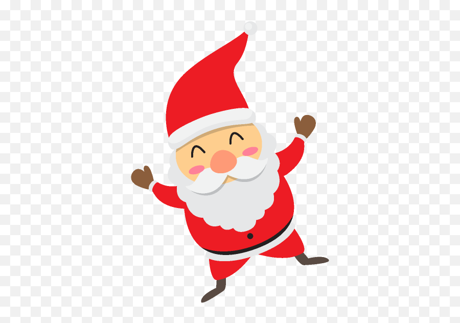 Holiday Emoji - Santa Claus Graphic,Holiday Emojis For Iphone
