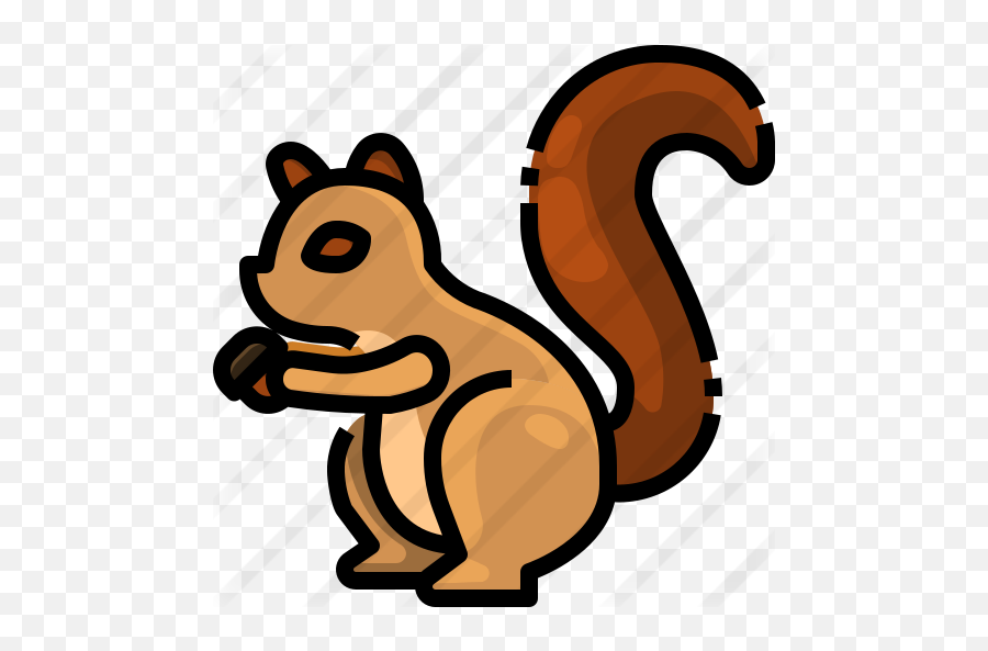 Squirrel - Free Animals Icons Animal Figure Emoji,Red Squirrel Emoji