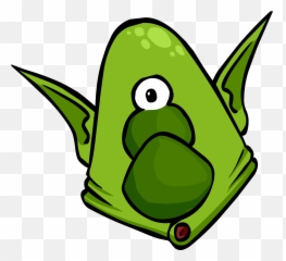 Alien Mask - Club Penguin Alien Mask Emoji,Alien Emoji Costume