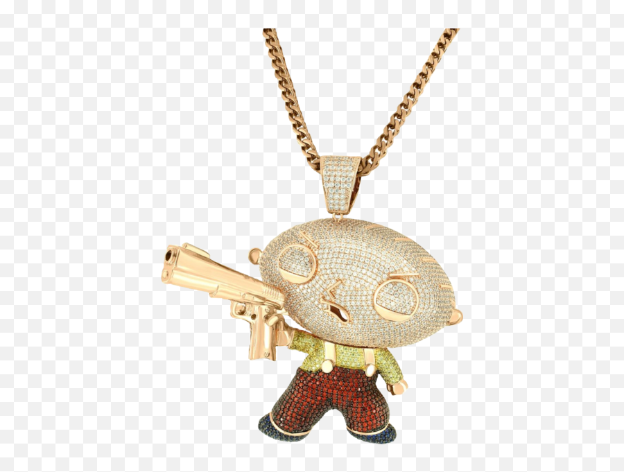 Stewie Griffin Gold Chain Png Official Psds - Chandrani Pearls With Price Emoji,100 Emoji Gold Chain