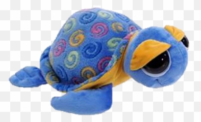 Fiesta Toy Blue Sea Turtle With - Plush Blue Sea Turtle Emoji,Emoji Monkey Slippers
