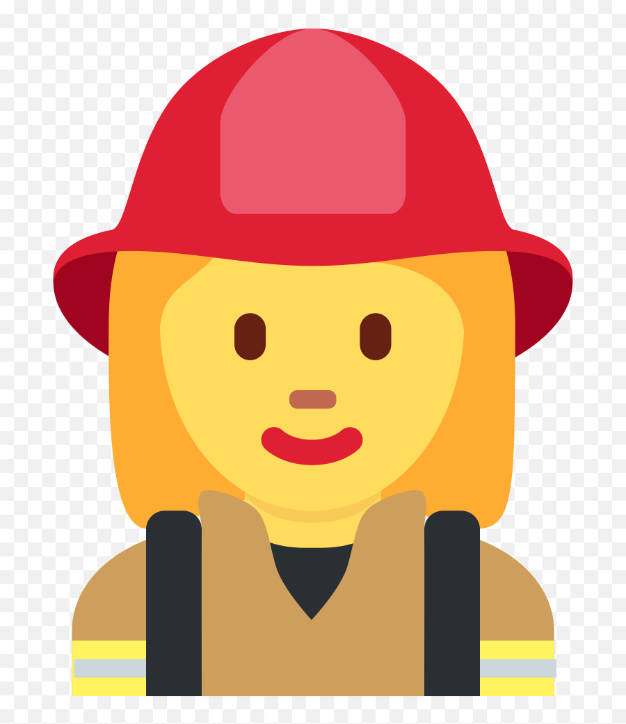 U200d Woman Firefighter Emoji - Cómo Se Dibuja Un Bombero Animado,Fighting Emoticon