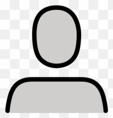 Bust In Silhouette Emoji - Bust Silhouette Emoji,Silhouette Of A Person Emoji Png
