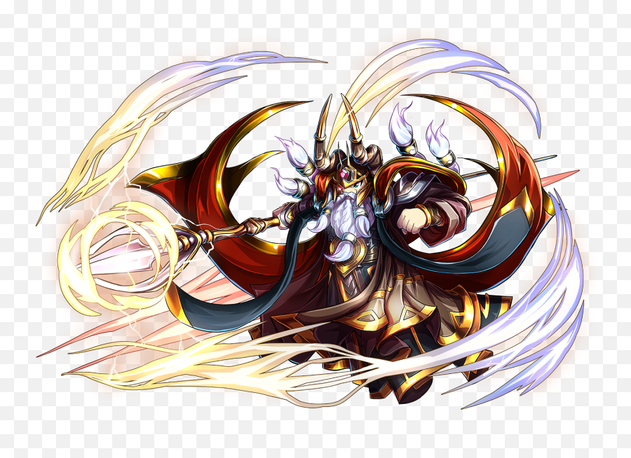 Creation God - Brave Frontier Odin Emoji,Commissar Emoticon