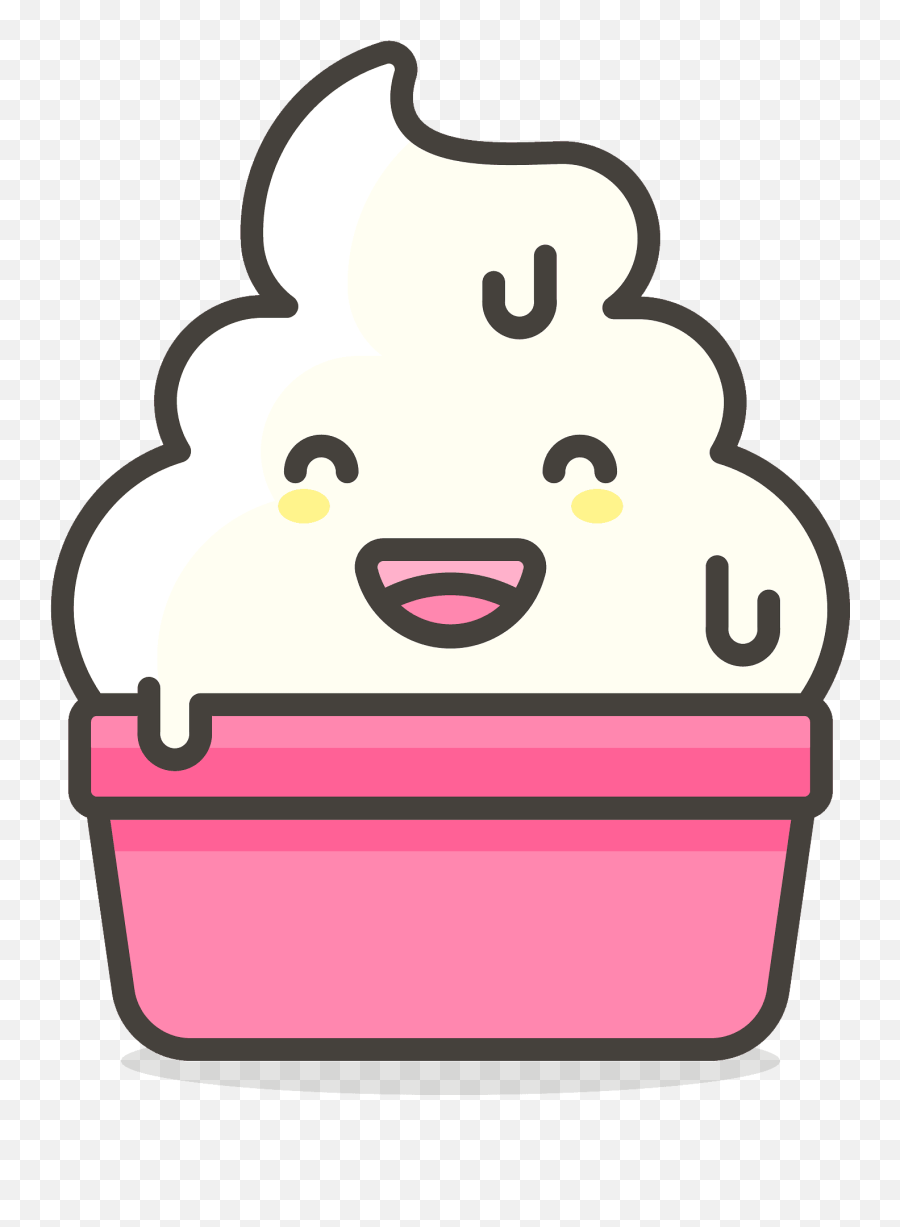 Soft Ice Cream Free Icon Of 780 Free Vector Emoji - Outline Pic Of Iice Cream Smile,Different Ice Cream Emoji