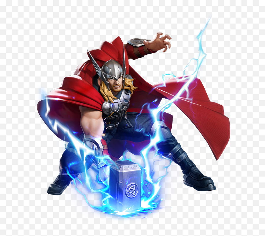 Thor Odinson Marvel Super War Thor Marvel Thor Comic Art - Thor Marvel Super War Emoji,Superhero Emoticon Hawkeye