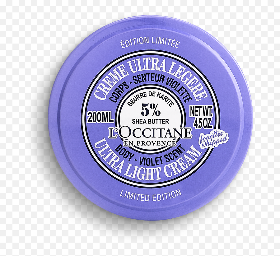 Shea Butter Ultra Light Body Cream - L Occitane Emoji,Emotion Leaf Friendship Violet