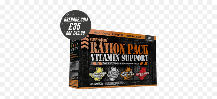 Buy Ration Pack Vitamins U0026 Supplements U2013 Grenade Uk - Language Emoji,Hey Your The Bomb In Emojis