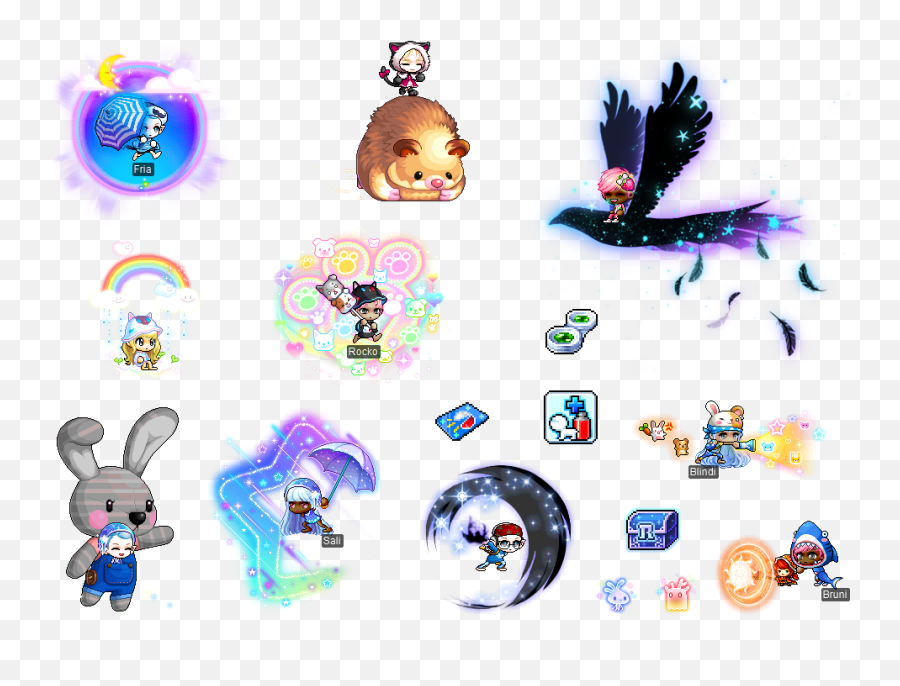 Notice The New Magic Wagon Is Coming Soon - Maplestory Lily Print Outfit Emoji,Maplestory Emotions Soul