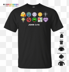 16 Emoji Bible Verse Shirt The - Eagle Indian Flag,Bible Verses In Emojis