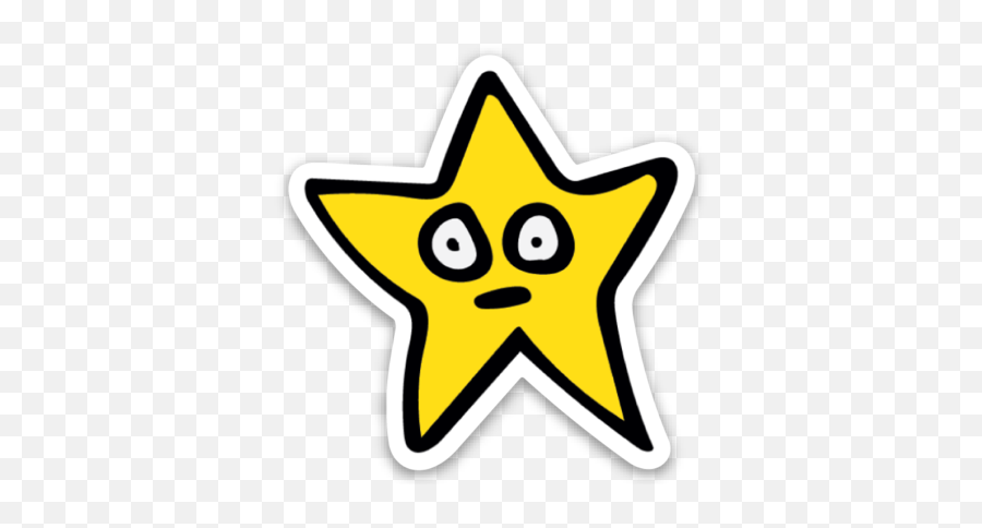 Star Sticker - Happy Emoji,Stickers Emojis Happy Birthay