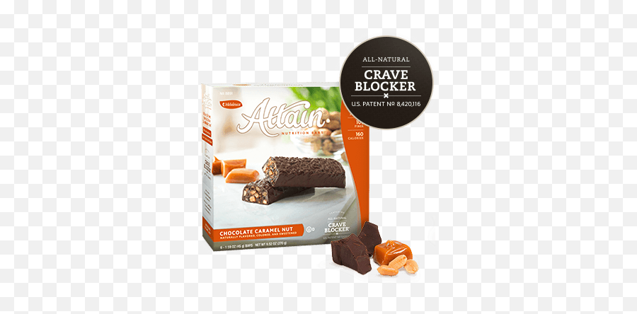 Attain Bar - Attain Chocolate Caramel Nut Emoji,Does Chocolate Help Mrns Emotions