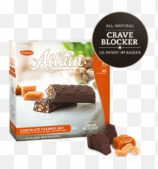 Attain Bar - Attain Chocolate Caramel Nut Emoji,Does Chocolate Help Mrns Emotions