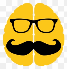 Smoke Puppy - Woody Allen Glasses Illustration Emoji,Line Cooks Emoji