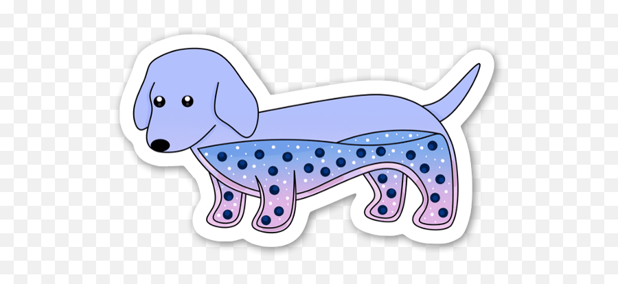 Die Cut Dog - Dot Emoji,Add Dog Emoticons To Facebook