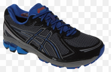 Black Asics Running Shoes Png Image - Mens Runninh Shoes Png Transparent Emoji,Skechers Girls Emojis