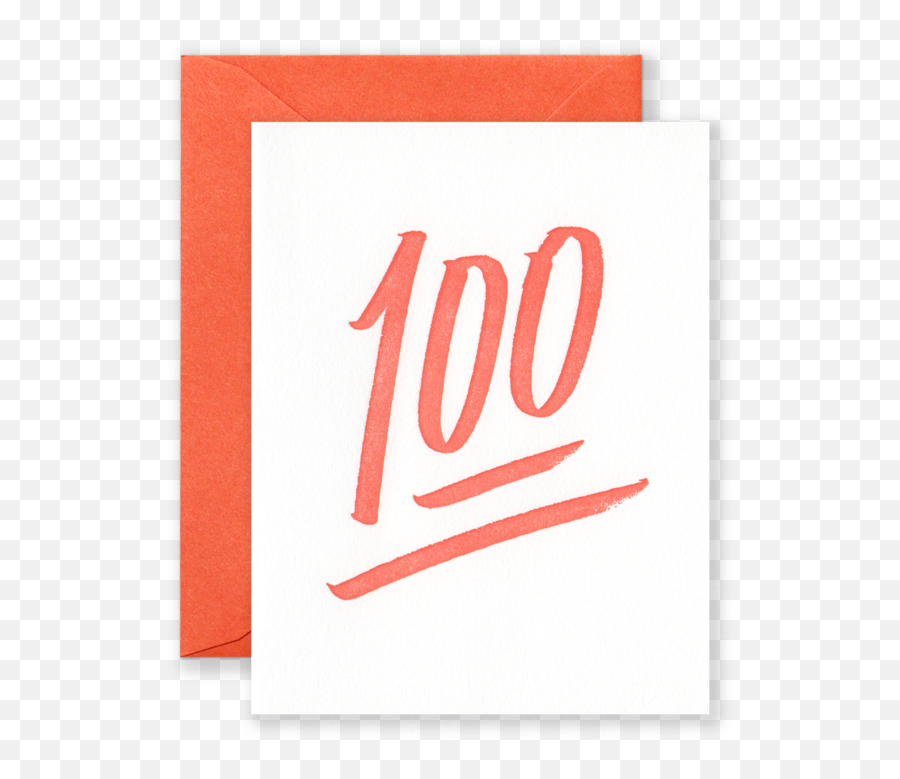 100 Greeting Card - Horizontal Emoji,Yaass Queen Emoji