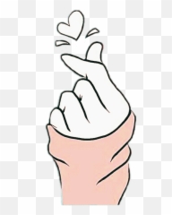 Hand Snapping With Heart Transparent Cartoon - Jingfm Finger Heart Images Purple Emoji,Snapping Fingers Emoji
